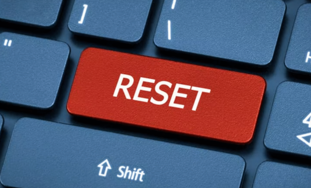how to factory reset hp laptop
