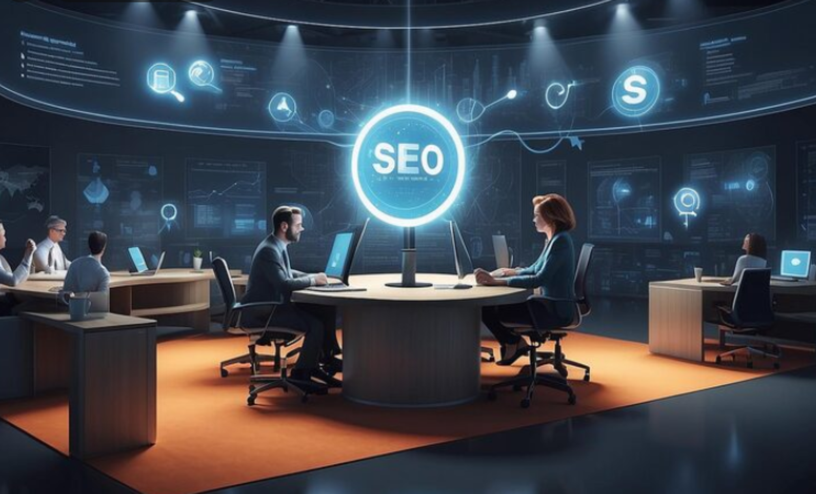 Home Digital marketing experts from a top SEO company in UK optimizing website performance