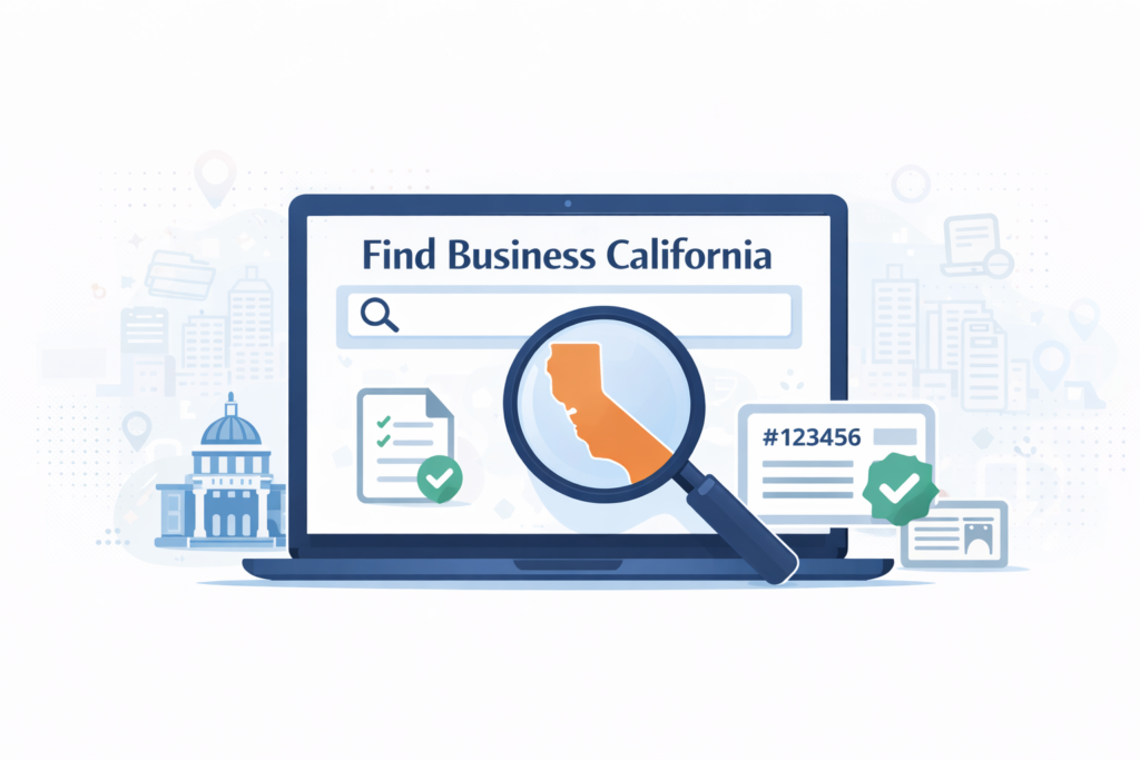 how to find business california records online.