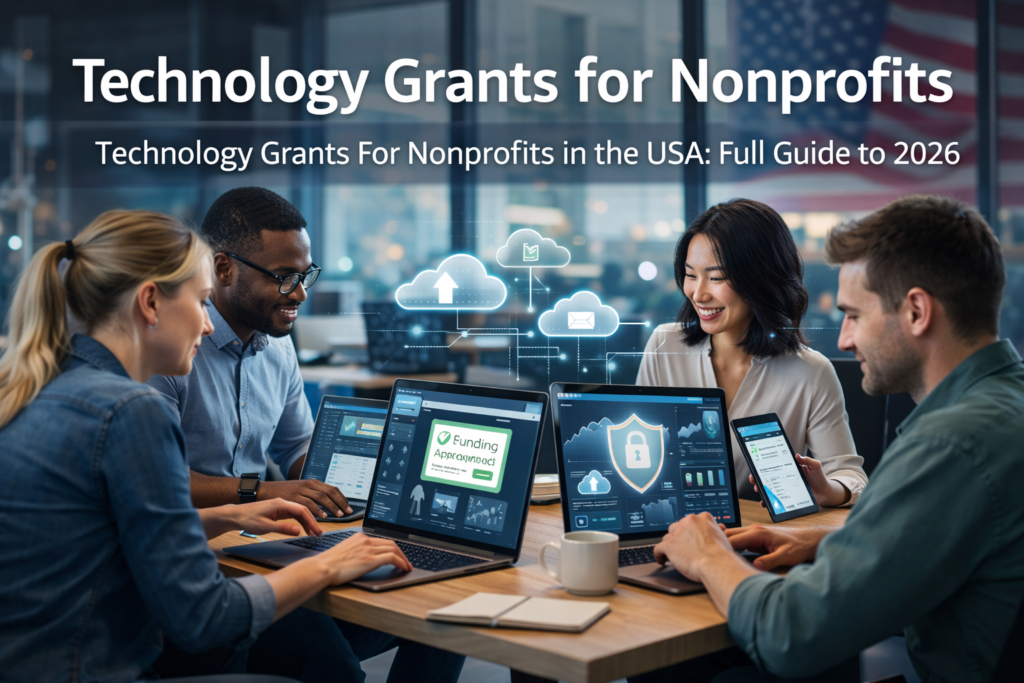 Technology grants for nonprofits in the USA full guide 2026